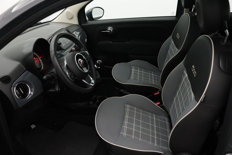 Fiat 500 0.9 TwinAir Turbo Lounge (NL-auto,1e Eig, Zeer Goed OnderH, Panorama, Navi, Airco, Cruise Con, Etc)