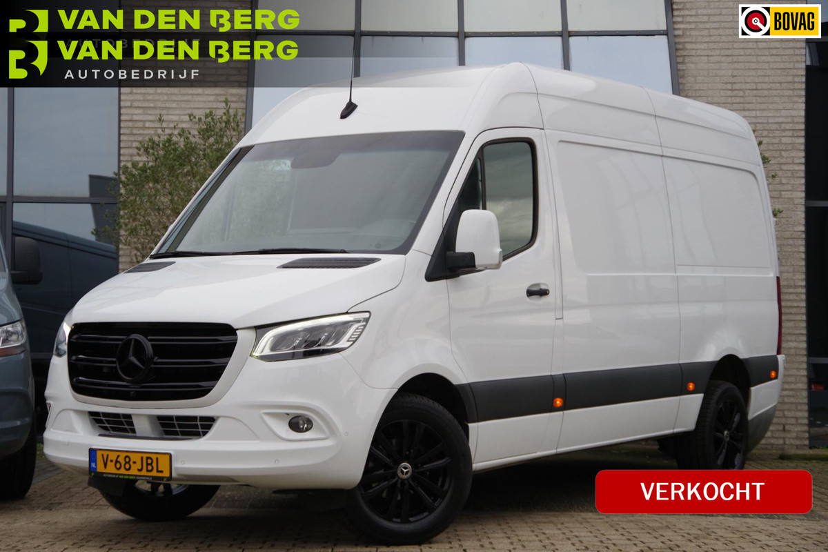 Mercedes-Benz Sprinter 319 3.0 CDI V6 L2H2 AUT. LED, TREKHAAK, 360 CAMERA, ELETR. SCHUIFDEUR, ADAPT. CRUISE, STOELVERWARMING, CLIMA, PDC