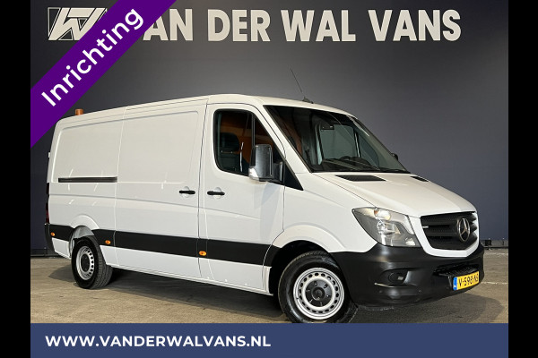 Mercedes-Benz Sprinter 316 CDI 164pk L2H1 inrichting Euro6 Airco | Omvormer | Camera | Navigatie | 2800kg Trekhaak | Cruisecontrol Chauffeursstoel, Parkeersensoren