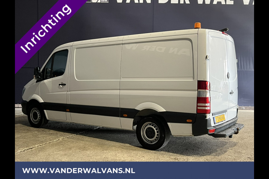 Mercedes-Benz Sprinter 316 CDI 164pk L2H1 inrichting Euro6 Airco | Omvormer | Camera | Navigatie | 2800kg Trekhaak | Cruisecontrol Chauffeursstoel, Parkeersensoren