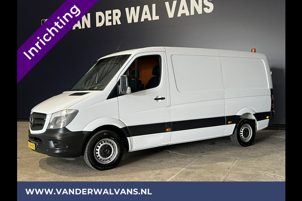 Mercedes-Benz Sprinter 316 CDI 164pk L2H1 inrichting Euro6 Airco | Omvormer | Camera | Navigatie | 2800kg Trekhaak | Cruisecontrol Chauffeursstoel, Parkeersensoren