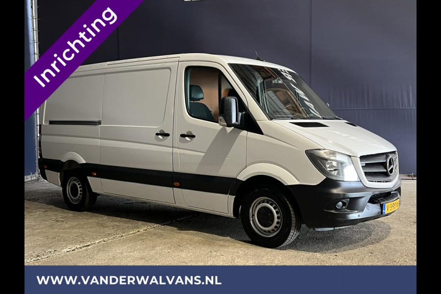 Mercedes-Benz Sprinter 316 CDI 164pk L2H1 inrichting Euro6 Airco | Omvormer | Camera | Navigatie | 2800kg Trekhaak | Cruisecontrol Chauffeursstoel, Parkeersensoren