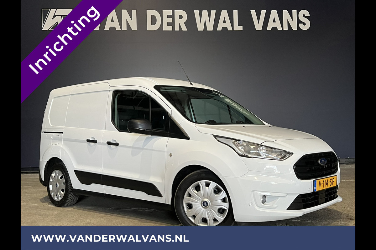 Ford Transit Connect 1.5 EcoBlue 100pk L1H1 inrichting Euro6 Airco | Trekhaak | Cruisecontrol | Verwarmde voorruit Parkeersensoren