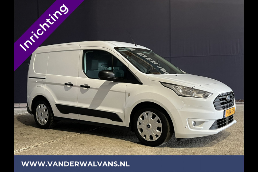 Ford Transit Connect 1.5 EcoBlue 100pk L1H1 inrichting Euro6 Airco | Trekhaak | Cruisecontrol | Verwarmde voorruit Parkeersensoren