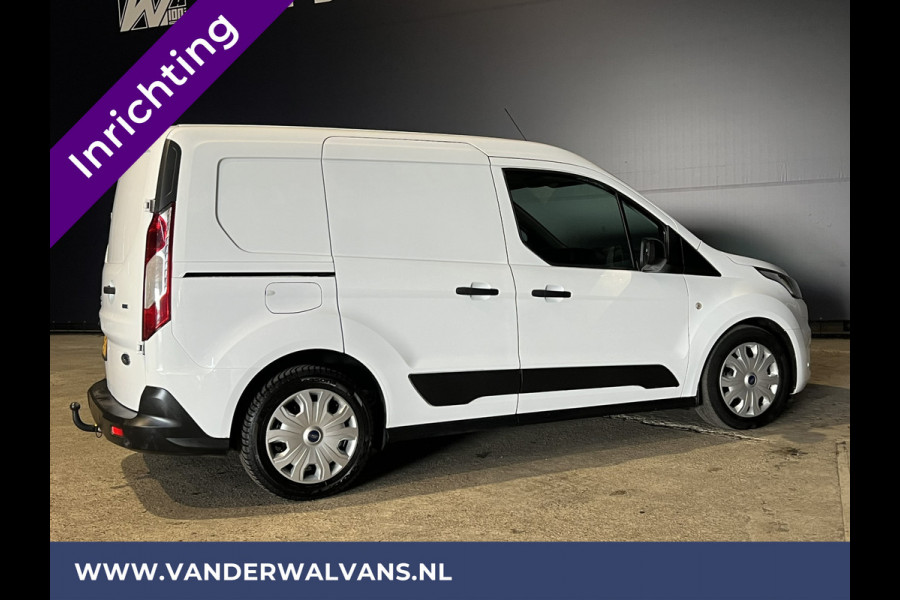 Ford Transit Connect 1.5 EcoBlue 100pk L1H1 inrichting Euro6 Airco | Trekhaak | Cruisecontrol | Verwarmde voorruit Parkeersensoren