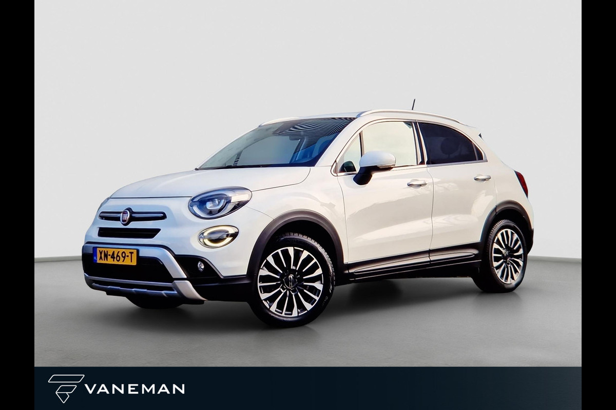 Fiat 500X Cross 1.3 GSE City Cross Automaat | Camera | Navi | 17” Velgen | Clima | Key-Less | PDC | Cruise | LED |