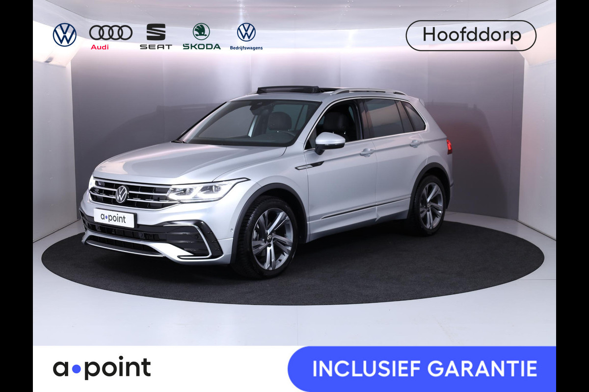 Volkswagen Tiguan 1.5 TSI R-Line Business 150 pk Automaat (DSG) | Private lease vanaf €791_,- pm | Verlengde garantie | Navigatie | Panoramadak | Trekhaak uitklapbaar | Parkeersensoren (Park assist) | Achteruitrijcamera | Stoelverwarming |