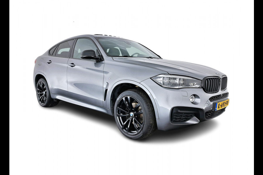 BMW X6 xDrive30d High Executive M-Sport-Pack Aut. *PANO |  FULL-LEATHER | BLIND-SPOT | FULL-LED | HARMAN/KARDON-AUDIO | ADAPTIVE-CRUISE | SHIFT-PADDLES | HEAD-UP | SURROUND-VIEW | MEMORY-PACK | NAVI-FULLMAP | KEYLESS | ECC | PDC | 20''A