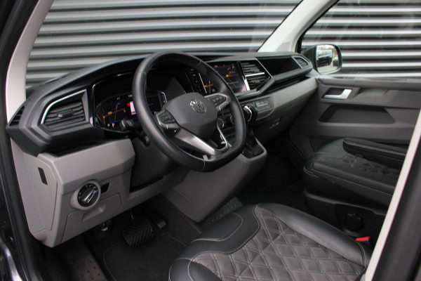 Volkswagen Transporter 2.0 TDI L2H1 204PK FULL BLACK / JB- EDITION / LEDEREN BEKLEDING / VERLAGINGSVEREN / APPLE CARPLAY / SPOILER