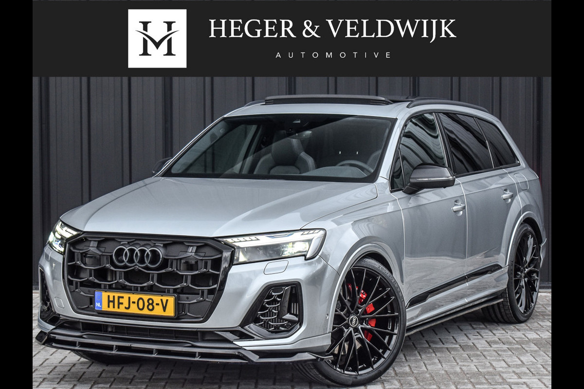 Audi Q7 60 TFSI e comp. FACELIFT | PANORAMADAK | S-SEATS | TREKHAAK | AMBIANCE INTERIEUR | LUCHTVERING | ADAPTIVE CRUISE | KEYLESS | 360