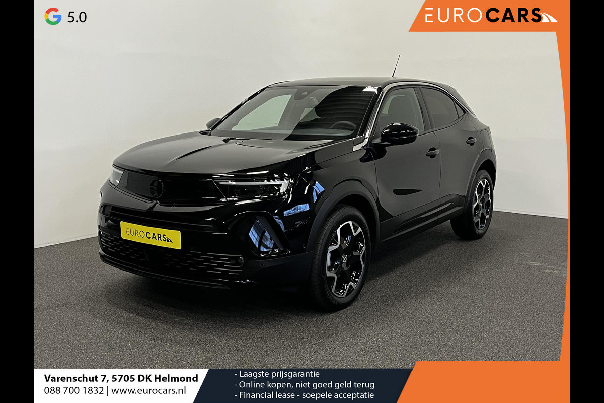 Opel Mokka 1.2 Turbo Aut. Hybrid Ultimate Airco ECC Carplay Navi Full LED Leder/Alcantara Virtual cockpit PDC VA + Camera 18" LM Velgen Adaptive Cruise Control