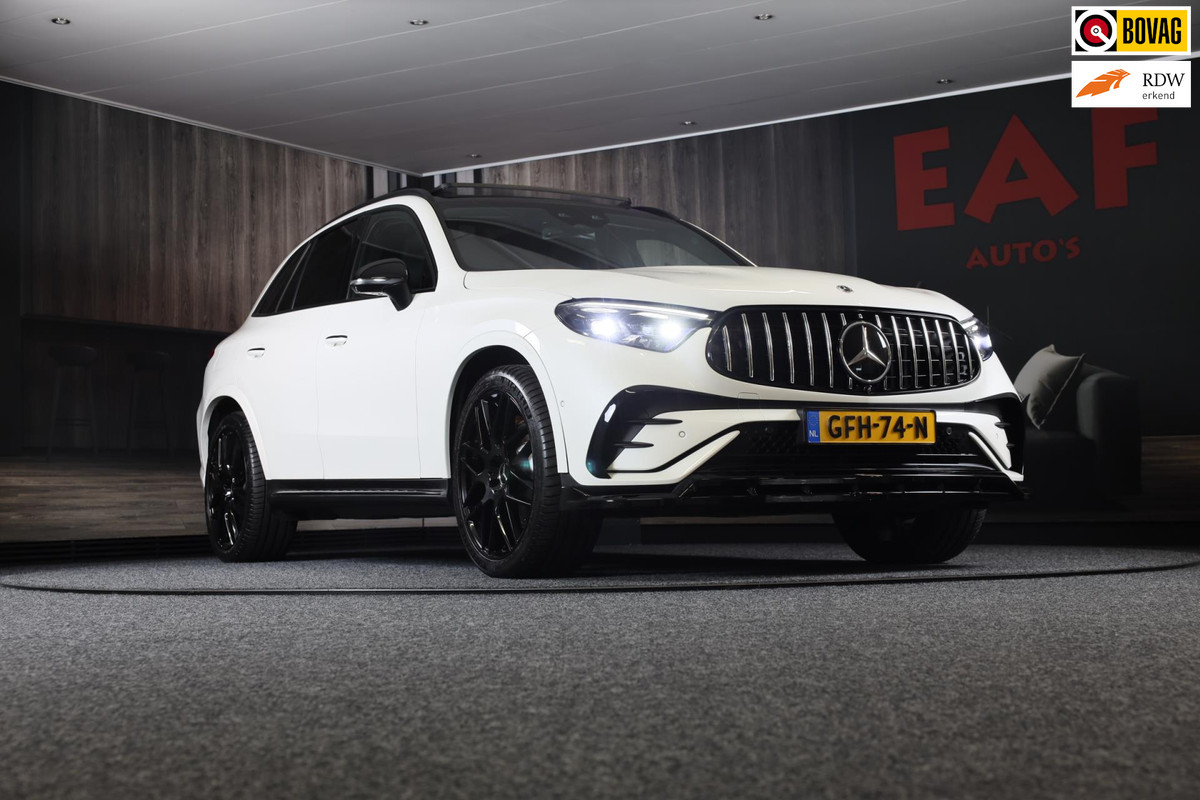 Mercedes-Benz GLC 400e 4MATIC AMG / ACC / Lane Assist / Dode Hoek / Memory / Burmester / Head Up / Leder / Pano / 360 Camer