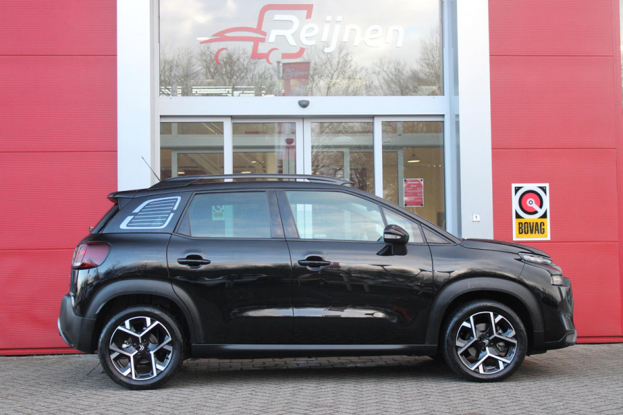 Citroën C3 Aircross 1.2 130PK AUTOMAAT MAX | NAVIGATIE | APPLE CARPLAY/ANDROID AUTO | ACHTERUITRIJ CAMERA | LICHTMETALEN VELGEN 17" | CRUISE CONTROL | KEYLESS ENTRY/START | REGEN/LICHT SENSOR | DAB+ RADIO |