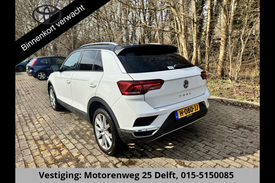 Volkswagen T-Roc 1.5 TSI SPORT AUTOMAAT 150PK 1e EIG. LEDER. PANODAK.DIGITAAL DASHB. GARANTIE TOT 2 JAAR*