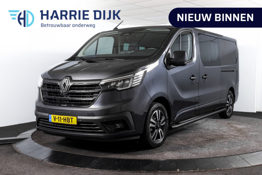 Renault Trafic 2.0 dCi 170 PK T29 L2H1 extra Limited DC | 2x Schuifd. | Betimmering | Dig.Cockpit | Cruise | Stoelverw. | PDC | Camera | NAV + App. Connect | ECC | LM 17" |