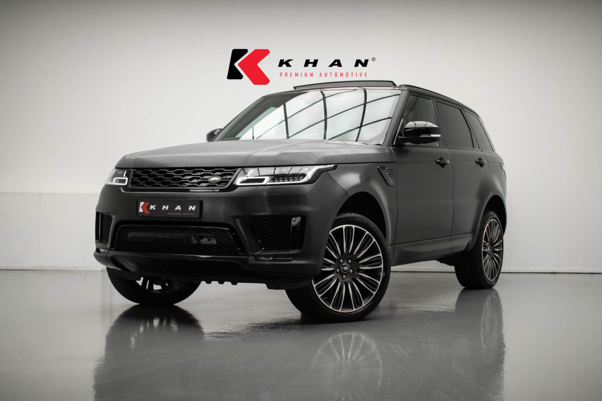 Land Rover Range Rover Sport P400e HSE Dynamic Stealth |Pano|Head Up|Luchtvering|Koelkast|TV/Entertainment schermen