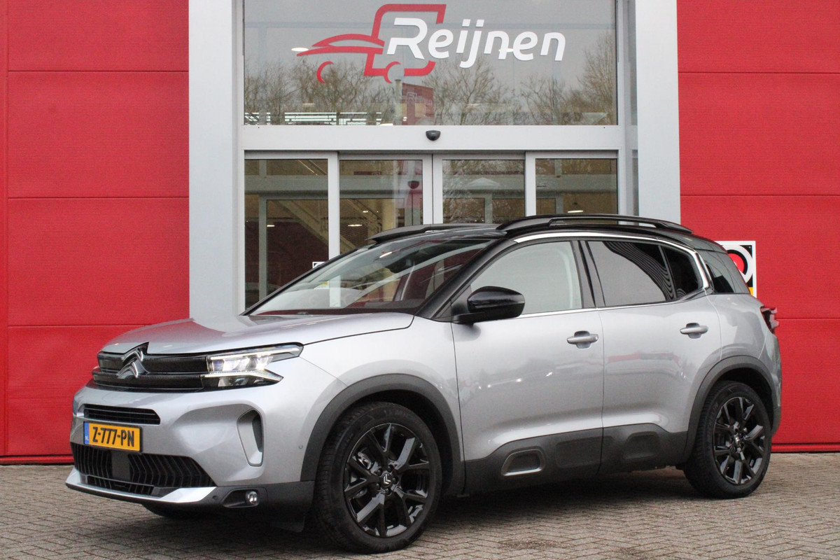 Citroën C5 Aircross 1.2 136PK AUTOMAAT Hybrid ë-SERIES | ELEKTRISCH BEDIENBARE BESTUURDERSSTOEL | APPLE CARPLAY/ANDROID AUTO | NAVIGATIE | FULL LED KOPLAMPEN | CLIMATE CONTROL | DAB+ RADIO | 19" LICHTMETALEN VELGEN | KEYLESS ENTRY/START | DODEHOEK DETECTIE | ADAPTIVE CRUISE CONTROL | STOEL VERWARMING | ACHTERUITRIJ CAMERA | PARKEERSENSOREN VOOR EN ACHTER |