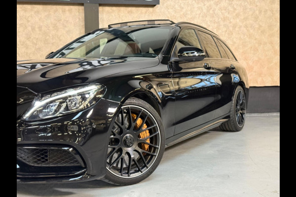 Mercedes-Benz C-Klasse Estate AMG 63 S | Keramisch | kuipstoelen | keyless | HUD | 360 camera