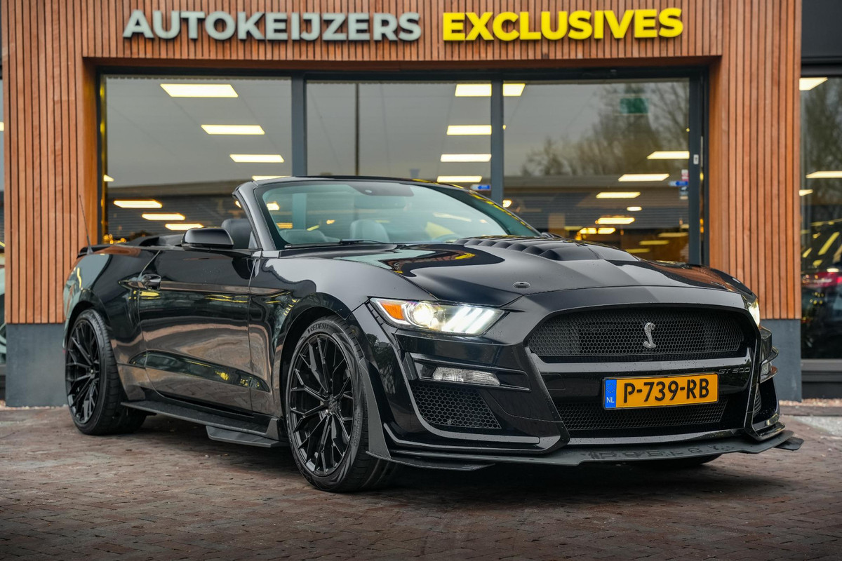 Ford Mustang Convertible 2.3 EcoBoost Stoelverwarming stoel ventilatie camera Shelby pakket