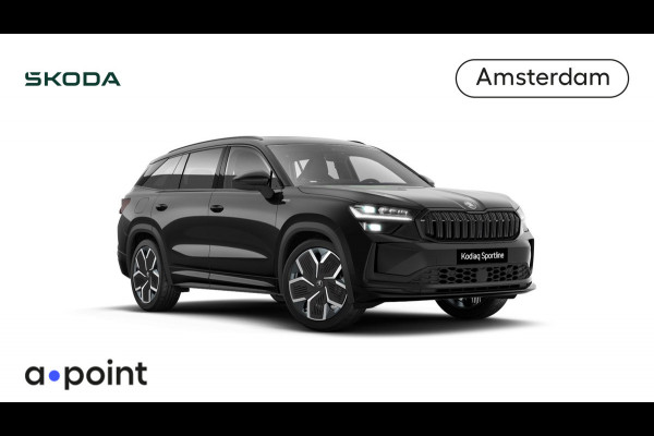 Škoda Kodiaq Sportline Business PHEV 1.5 TSI 204 pk 6 versn. DSG | Comfort pakket | Dynamic chassis control | Panoramadak | Parkeer pakket | Head-up | Light & view | Winter pakket | Verwarbaar voorruit | Trekhaak wegklapbaar