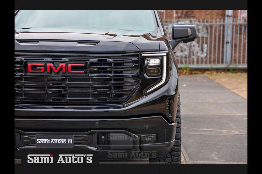 GMC Sierra Denali 6.2 V8 426PK | VIRTUAL COCKPIT | HEAD-UP | LANE ASSIST | 360 CAMERA | BLACK LEDER | DUBBELE CABINE | 5 PERSOONS |  GARANTIE | DC | Pick up VOORRAAD NR 419189