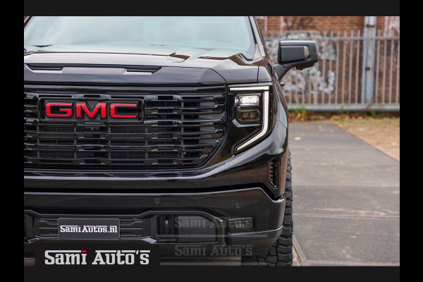 GMC Sierra Denali 6.2 V8 426PK | VIRTUAL COCKPIT | HEAD-UP | LANE ASSIST | 360 CAMERA | BLACK LEDER | DUBBELE CABINE | 5 PERSOONS |  GARANTIE | DC | Pick up VOORRAAD NR 419189