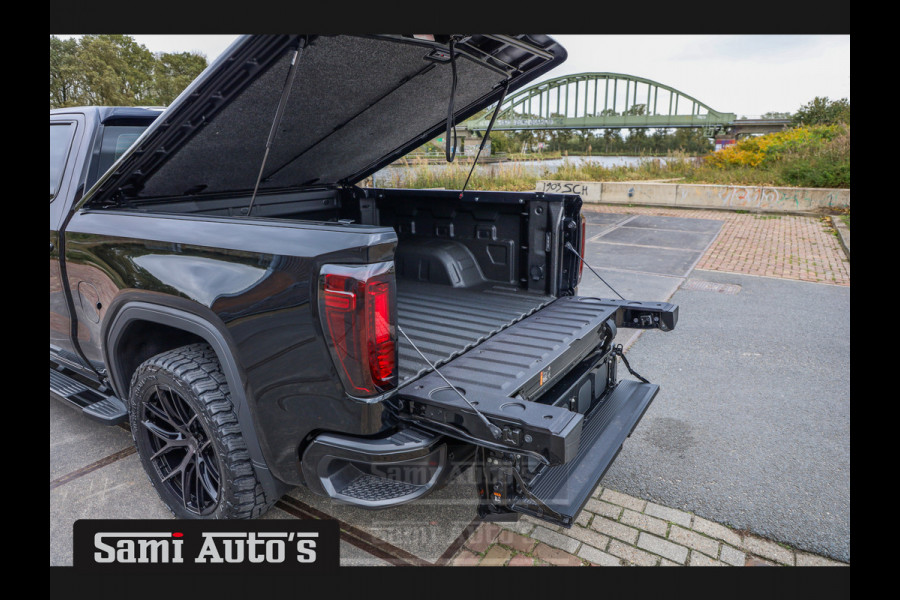 GMC Sierra Denali 6.2 V8 426PK | VIRTUAL COCKPIT | HEAD-UP | LANE ASSIST | 360 CAMERA | BLACK LEDER | DUBBELE CABINE | 5 PERSOONS |  GARANTIE | DC | Pick up VOORRAAD NR 419189