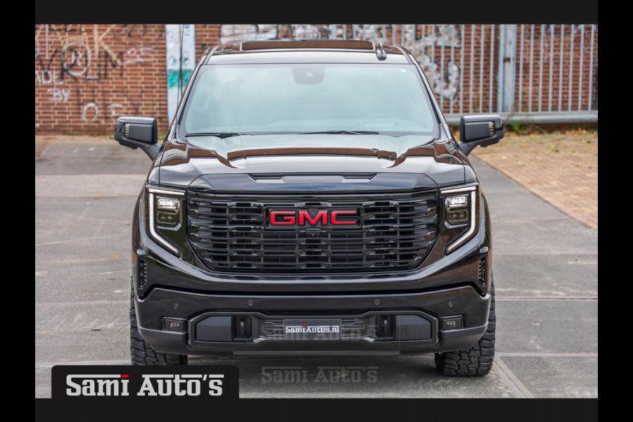 GMC Sierra Denali 6.2 V8 426PK | VIRTUAL COCKPIT | HEAD-UP | LANE ASSIST | 360 CAMERA | BLACK LEDER | DUBBELE CABINE | 5 PERSOONS |  GARANTIE | DC | Pick up VOORRAAD NR 419189