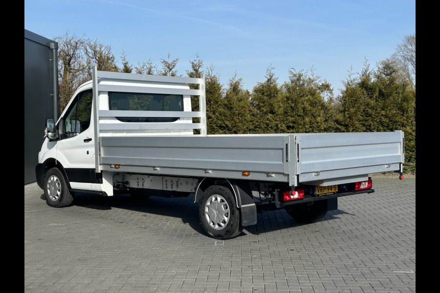 Ford Transit 350 2.0 TDCI 130 PK WB 395 / 4.408 KM !! / LANGE UITVOERING PICK UP / 1e EIG. / AIRCO / CRUISE / 2.800 KG AHG