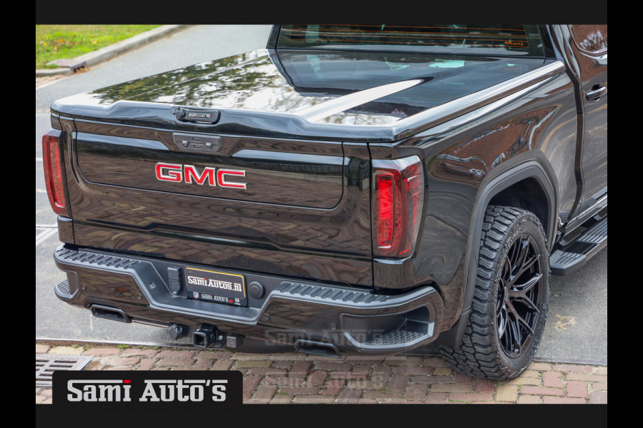 GMC Sierra Denali 6.2 V8 426PK | VIRTUAL COCKPIT | HEAD-UP | LANE ASSIST | 360 CAMERA | BLACK LEDER | DUBBELE CABINE | 5 PERSOONS |  GARANTIE | DC | Pick up VOORRAAD NR 433388