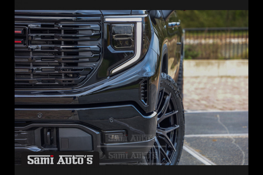 GMC Sierra Denali 6.2 V8 426PK | VIRTUAL COCKPIT | HEAD-UP | LANE ASSIST | 360 CAMERA | BLACK LEDER | DUBBELE CABINE | 5 PERSOONS |  GARANTIE | DC | Pick up VOORRAAD NR 433388