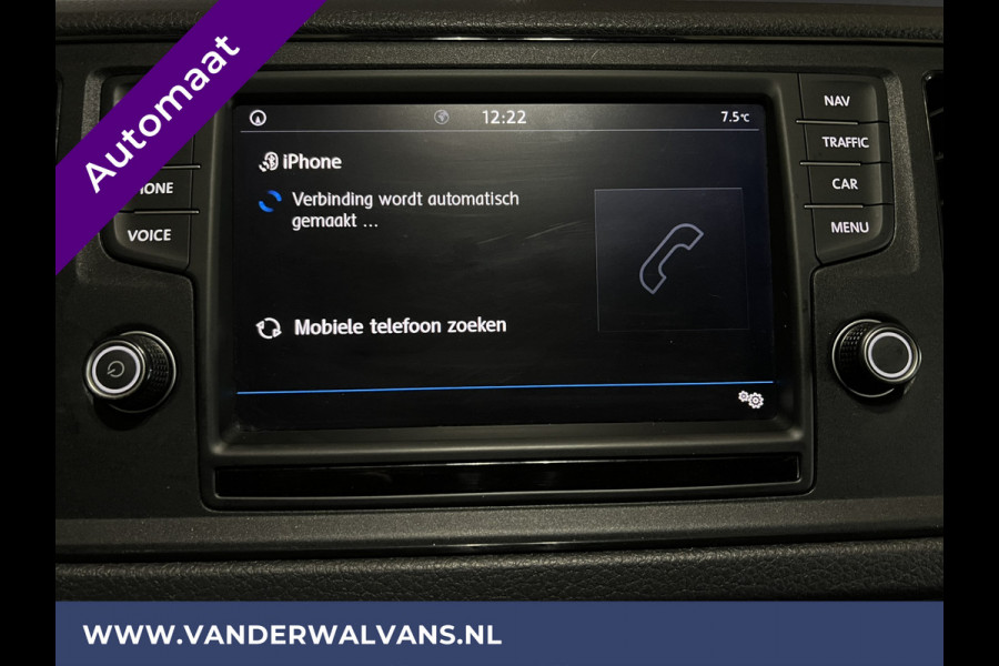 Volkswagen Crafter 2.0 TDI 177pk Automaat L3H3 L2H2 Euro6 Airco | 3000kg trekhaak | Camera | Navigatie | LED | Apple Carplay, Android Auto, Cruisecontrol, Parkeersensoren, Chauffeursstoel