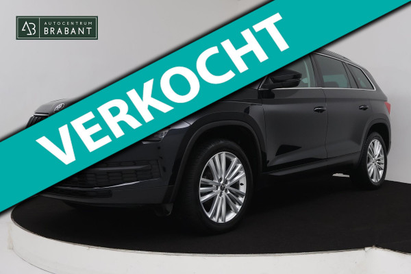 Škoda Kodiaq 1.5 TSI Business Edition 7p (PANORAMADAK, TREKHAAK, ACHTERUITRIJCAMERA, STOELVERWARMING, NAVIGATIE, GOED ONDERHOUDEN)