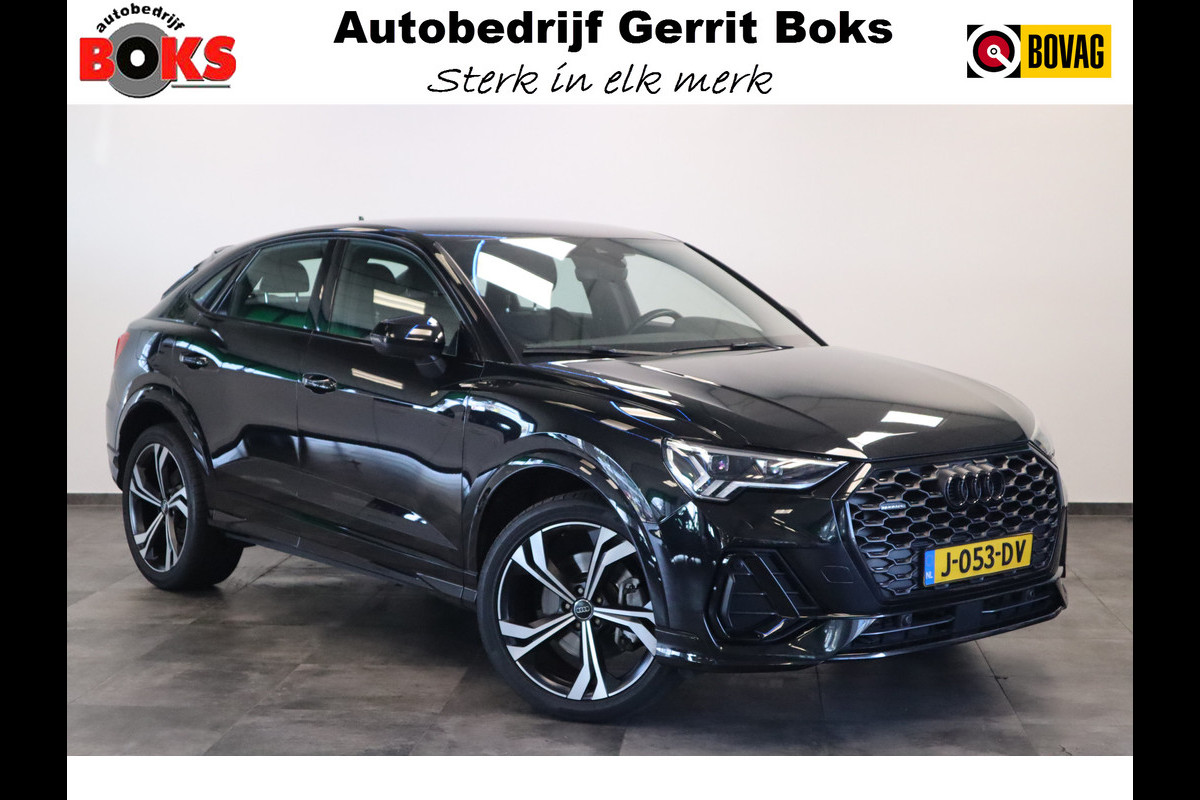 Audi Q3 Sportback 45 TFSI Quattro Black Edition Navigatie Cruise Control  VCP ACC 2 Jaar garantie mogelijk* ( vraag naar de voorwaarde)