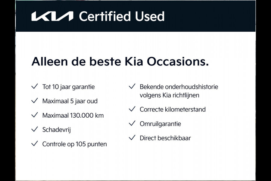 Kia Niro EV DynamicLine 64.8 kWh Automaat | Camera | Navi | Cruise | H-Leder | Apple Carplay & Android Auto |