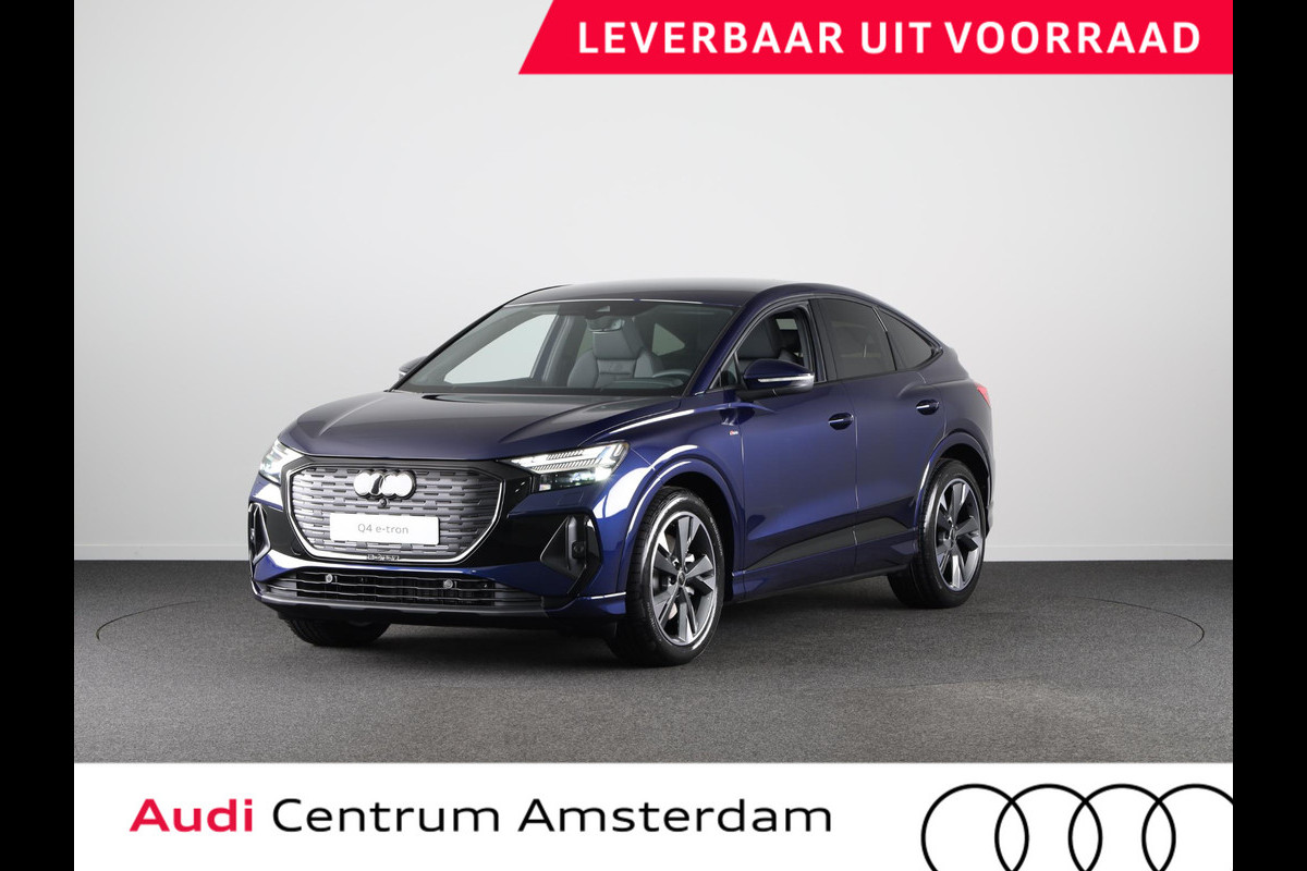 Audi Q4 Sportback e-tron 45 quattro S Edition 82 kWh assistentiepakket plus, optiekpakket zwart plus, comfortpakket