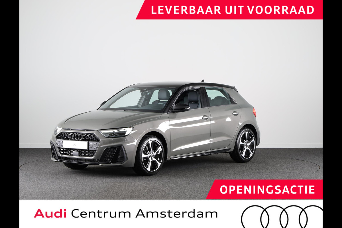 Audi A1 Sportback 25 TFSI S edition MMi navigatie Plus, optiekpakket zwart plus, Audi Soundsysteem, contrastpakket