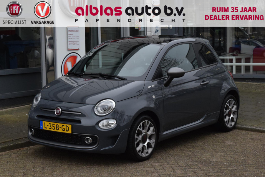 Fiat 500 1.0 Hybrid Sport|Pano|Cruise|Nav|PDC|16"