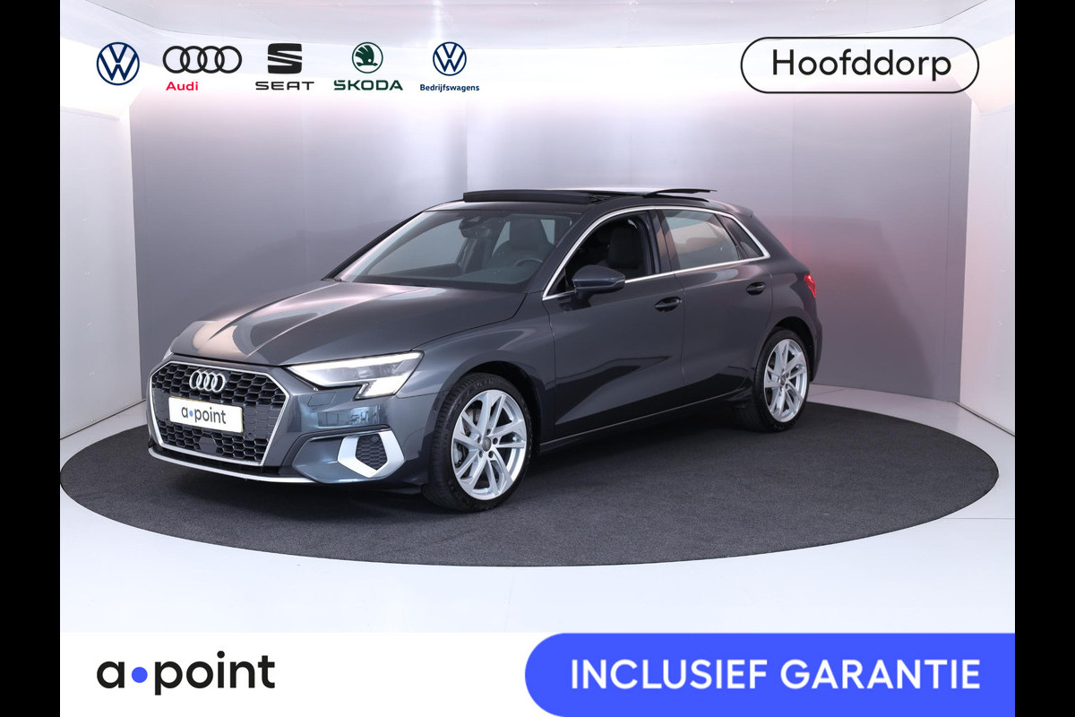 Audi A3 Sportback 35 TFSI S edition 150pk AUT| Pano-dak | Navi via app| virtual cockpit| Stoelverwarming | Ambiente verlichting |