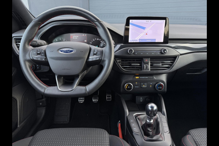 Ford FOCUS Wagon 1.0 EcoBoost ST Line Business 1e Eigenaar,Navi,Clima,Cruise,PDC V+A,125pk,6 Bak,N.A.P,Nieuwe Apk bij Aflevering