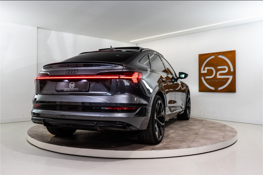 Audi e-tron Sportback 50 quattro S Edition 71 kWh 313PK | Pano | Sfeer | Bang&Olufsen | 360 | 12 MND Garantie