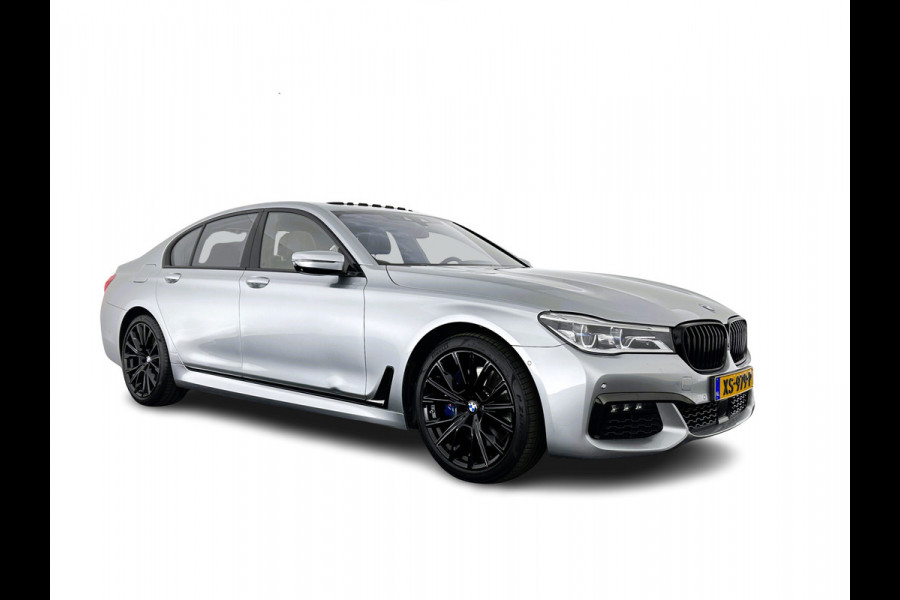 BMW 7 Serie 740d xDrive High Executive M-Sport-Pack Aut. *PANO | NAPPA-FULL-LEATHER | ADAPT.CRUISE | LASER-LED | SOFT-CLOSE | BOWERS/WILKINS-AUDIO | MEMORY-PACK | BLINDSPOT | TOP-VIEW | DAB+ | HEAD-UP | SHIFT-PADDLES | KEYLESS | 20''ALU*