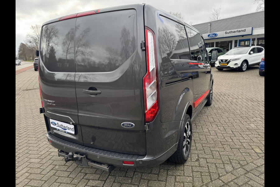 Ford Transit Custom 320 2.0 TDCI L1H1 Sport DC | SCI | 185pk Automaat | Dubbele Cabine | Trekhaak | Stoelverwarming | Bijrijdersstoel | Camera | Dubbele schuifdeur met privacy glass