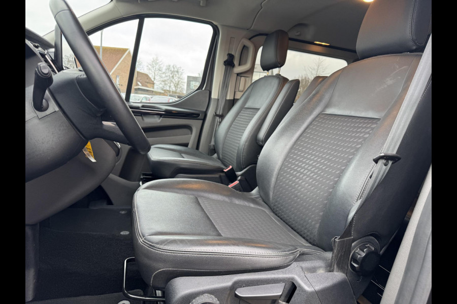 Ford Transit Custom 320 2.0 TDCI L1H1 Sport DC | SCI | 185pk Automaat | Dubbele Cabine | Trekhaak | Stoelverwarming | Bijrijdersstoel | Camera | Dubbele schuifdeur met privacy glass