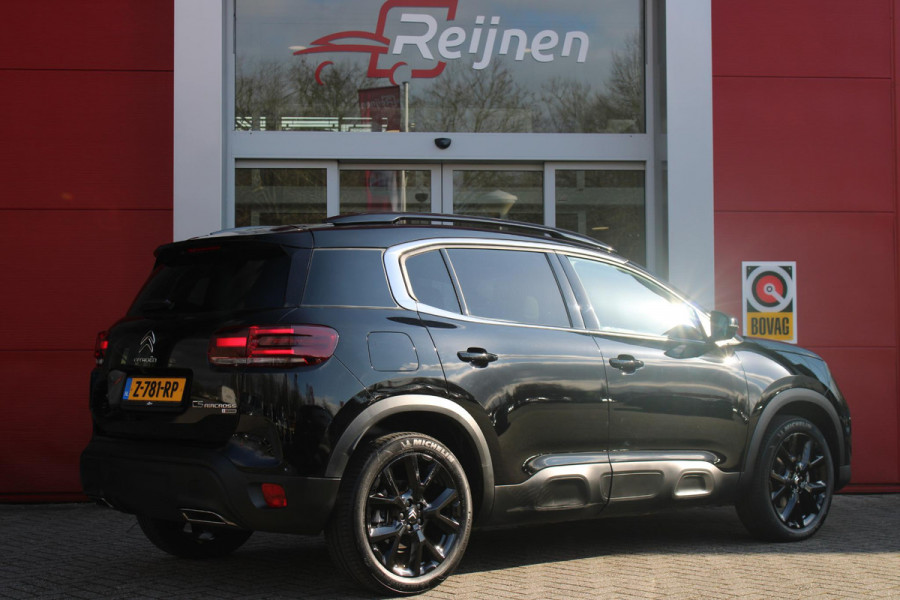 Citroën C5 Aircross 1.2 136PK AUTOMAAT Hybrid ë-SERIES | ELEKTRISCH BEDIENBARE BESTUURDERSSTOEL | APPLE CARPLAY/ANDROID AUTO | NAVIGATIE | FULL LED KOPLAMPEN | CLIMATE CONTROL | DAB+ RADIO | 19" LICHTMETALEN VELGEN | KEYLESS ENTRY/START | DODEHOEK DETECTIE | ADAPTIVE CRUISE CONTROL | STOEL VERWARMING | ACHTERUITRIJ CAMERA | PARKEERSENSOREN VOOR EN ACHTER |