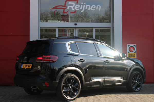 Citroën C5 Aircross 1.2 136PK AUTOMAAT Hybrid ë-SERIES | ELEKTRISCH BEDIENBARE BESTUURDERSSTOEL | APPLE CARPLAY/ANDROID AUTO | NAVIGATIE | FULL LED KOPLAMPEN | CLIMATE CONTROL | DAB+ RADIO | 19" LICHTMETALEN VELGEN | KEYLESS ENTRY/START | DODEHOEK DETECTIE | ADAPTIVE CRUISE CONTROL | STOEL VERWARMING | ACHTERUITRIJ CAMERA | PARKEERSENSOREN VOOR EN ACHTER |