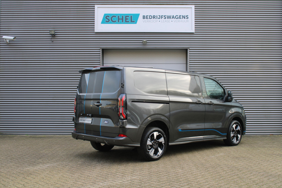 Ford Transit Custom 320 2.0 TDCI L1H1 Sport 170pk - 2x Schuifdeur - 19" LM velgen - ACC - Blind spot - Navi - Camera - Verwarmd stuur - 70l tank - R