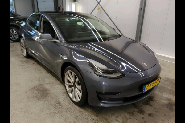 Tesla Model 3 Standard RWD Plus 60 kWh Autopilot Navi Full LED Leder Panoramadak 19" Sport Wheels PDC VA + Camera Slechts 37000 km!