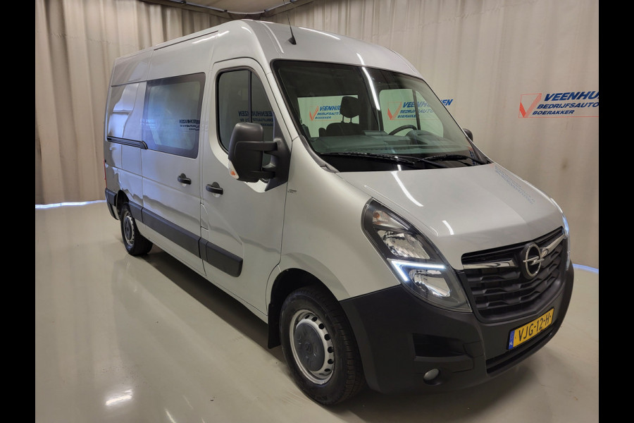 Opel Movano 2.3Turbo 150pk L2/H2 Dubbele Cabine Euro 6!