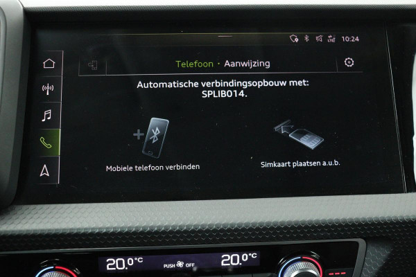 Audi A1 25 TFSI Pro Line | Leder | Stoelverwarming | Navigatie | Climate control | PDC | Sportstoelen | Virtual Cockpit | Cruise control | Bluetooth